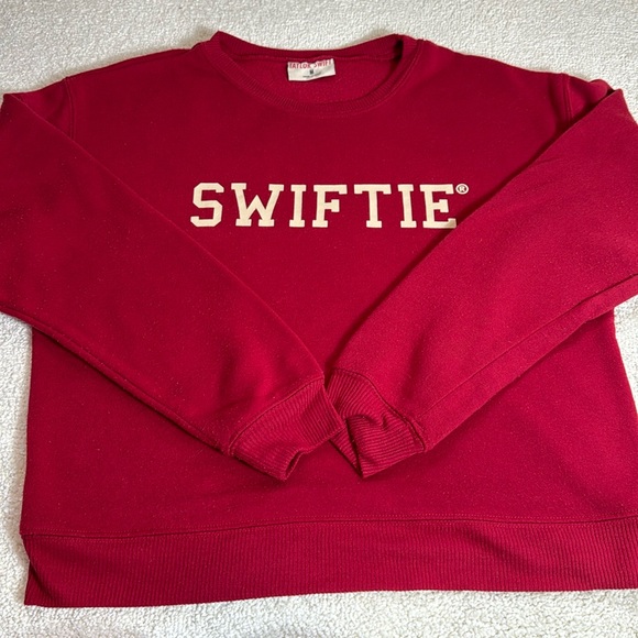 Taylor Swift Tops - Official Taylor Swift Merch Swiftie Crewneck Sweatshirt-M-Read